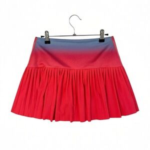 Lucky in Love Bethanie Sands Red and Blue Mini Skirt